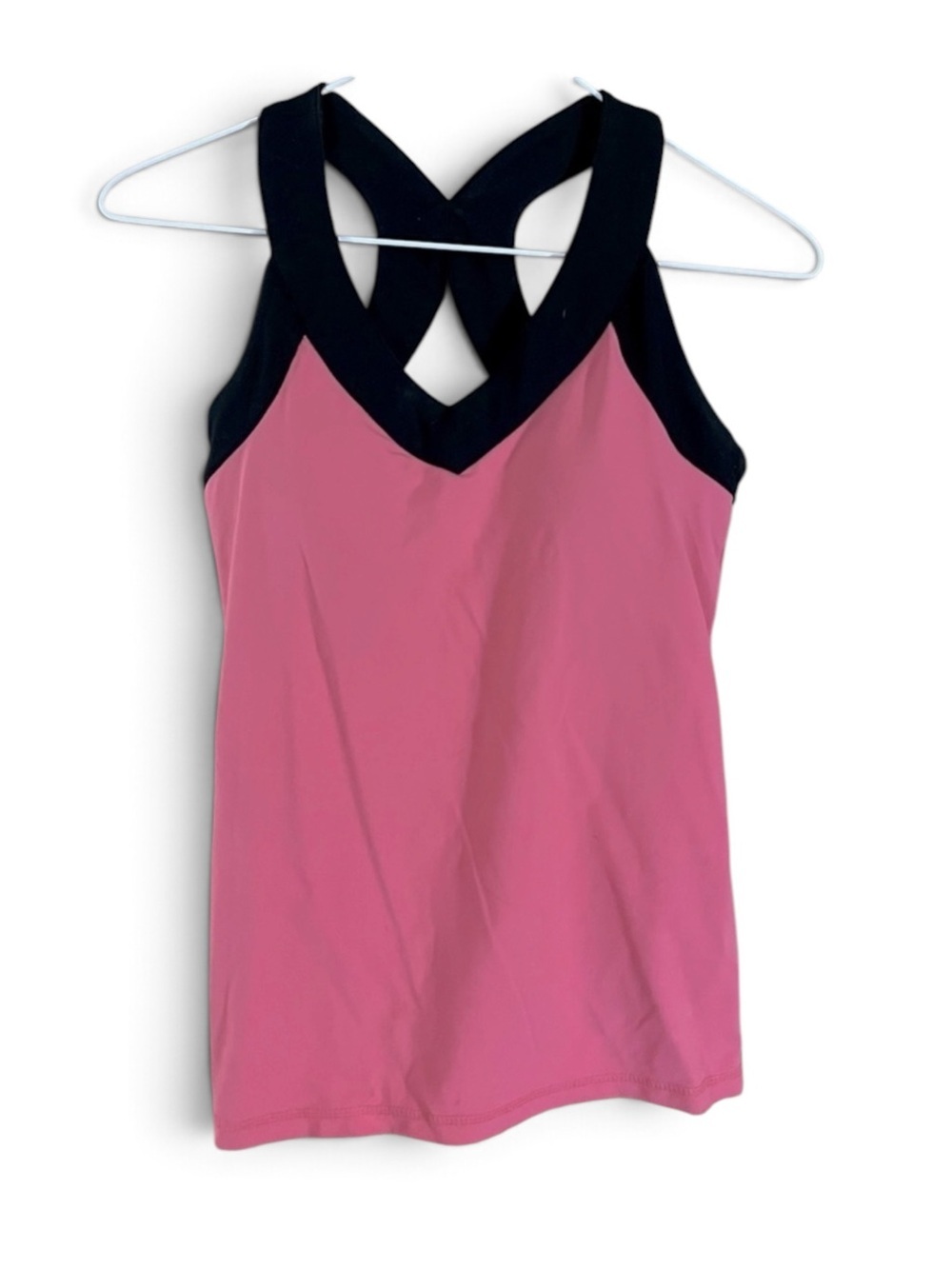 Pink/ Black Workout Yoga Top
